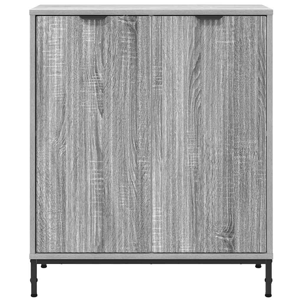 Sideboard Graues Sonoma 69,5 x 33 x 82 cm Holzwerkstoff