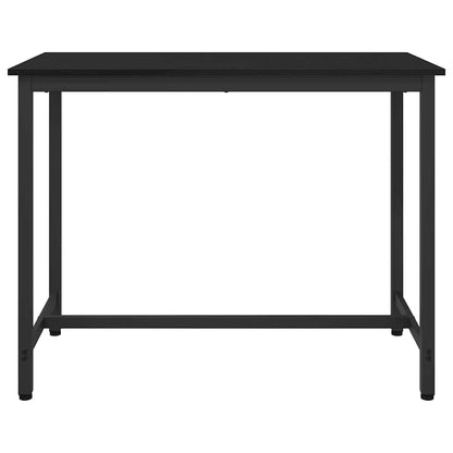 Tisch Schwarz Eichen-Optik 100 x 50 x 76,5 cm