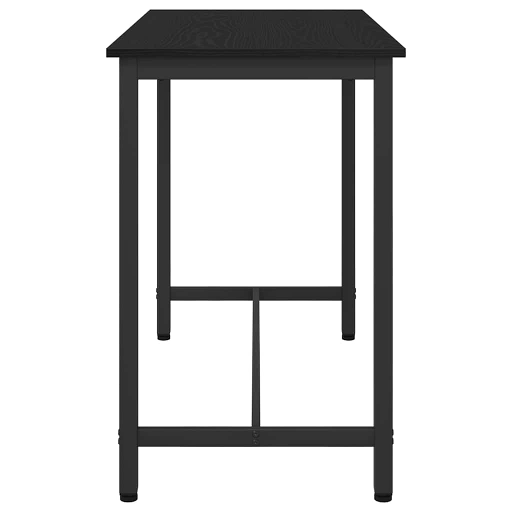 Tisch Schwarz Eichen-Optik 100 x 50 x 76,5 cm