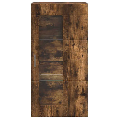 Holzschrank Geräucherte Eiche 50 x 29 x 100 cm Holzwerkstoff
