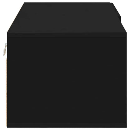 Holzschrank Schwarz 100,5 x 39 x 30 cm Holzwerkstoff