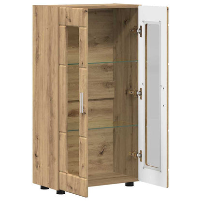 Sideboard FLORIN Artisan-Eiche 55,5 x 29 x 103 cm Holzwerkstoff