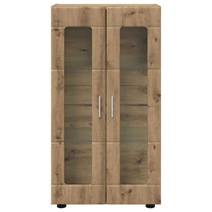 Sideboard FLORIN Artisan-Eiche 55,5 x 29 x 103 cm Holzwerkstoff