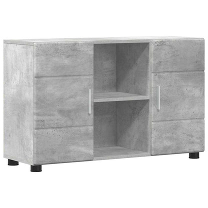 Sideboard FLORIN Beton Grau 88,5 x 30,5 x 55,5 cm Holzwerkstoff