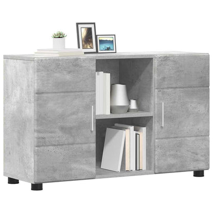 Sideboard FLORIN Beton Grau 88,5 x 30,5 x 55,5 cm Holzwerkstoff