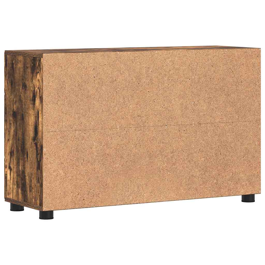 Sideboard FLORIN Geräucherte Eiche 88,5 x 30,5 x 55,5 cm