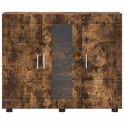 Holzschrank Geräucherte Eiche 88,5 x 30,5 x 73 cm Holzwerkstoff