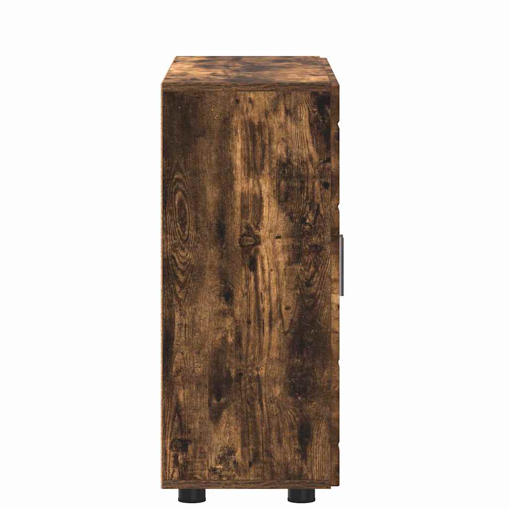 Holzschrank Geräucherte Eiche 88,5 x 30,5 x 73 cm Holzwerkstoff
