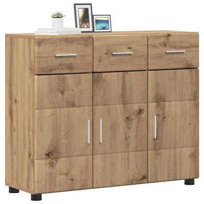 Sideboard mit Regal FLORIN Artisan-Eiche 88,5 x 30,5 x 73 cm