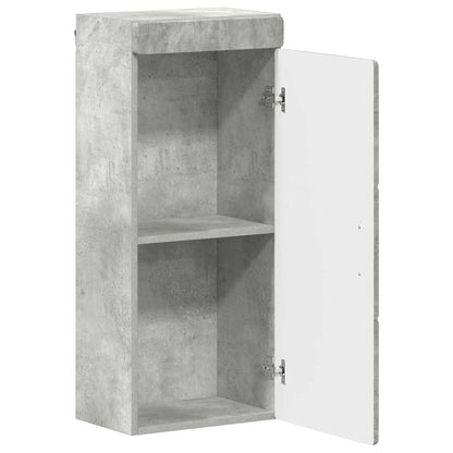 Badezimmer-Wandschrank TULUM Beton Grau 37 x 24,5 x 86 cm