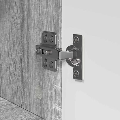 Badezimmerschrank-Set TULUM Graues Sonoma 37 x 31,5 x 82 cm