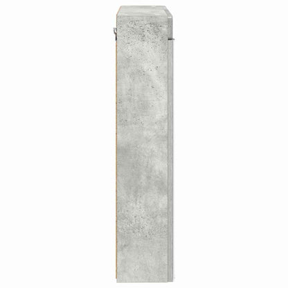 Badezimmerspiegelschrank TULUM Beton Grau 60 x 16,5 x 78 cm