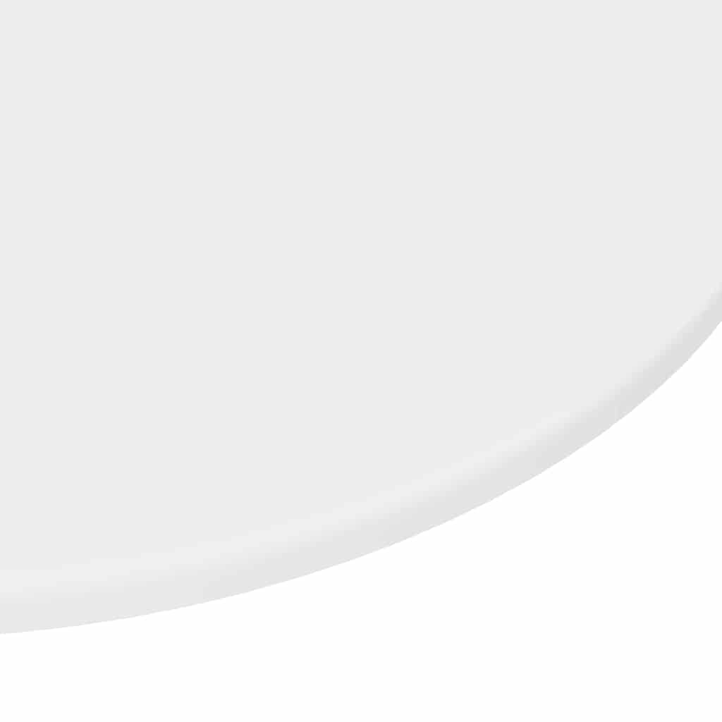 Tischplatte Weiß 80 x 80 x 1,5 cm Holzwerkstoff