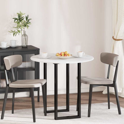 Tischplatte Weiß 80 x 80 x 1,5 cm Holzwerkstoff