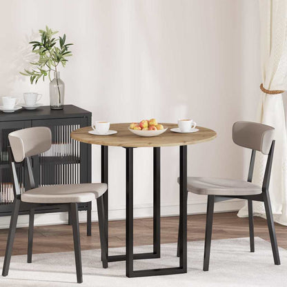 Tischplatte Artisan-Eiche 80 x 80 x 1,5 cm Holzwerkstoff