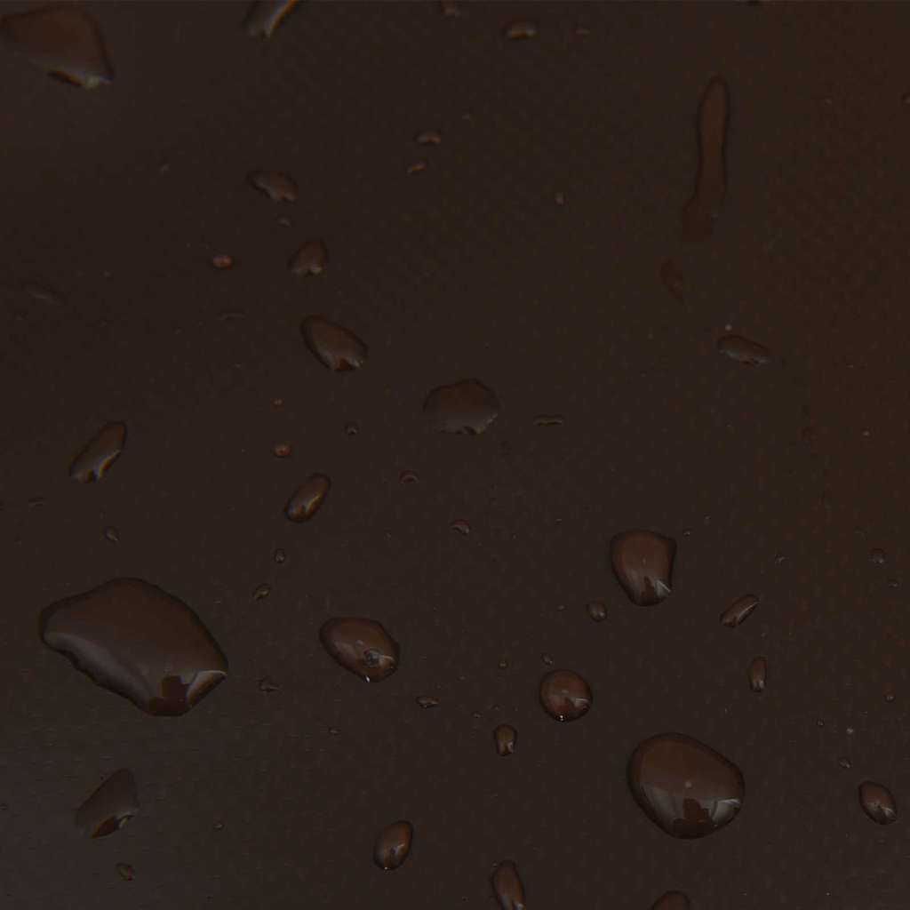 Plane 650g / m² Braun 4 x 7 m Canvas mit PVC-Beschichtung