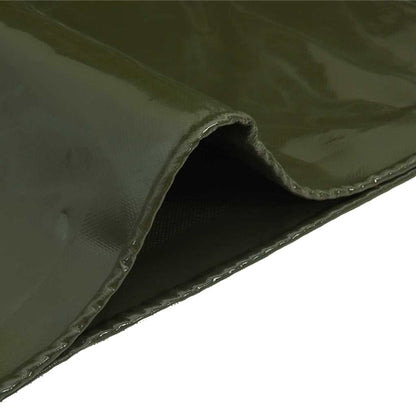Plane 650g / m² Olive Grün 1,5 x 20 m Canvas mit PVC-Beschichtung