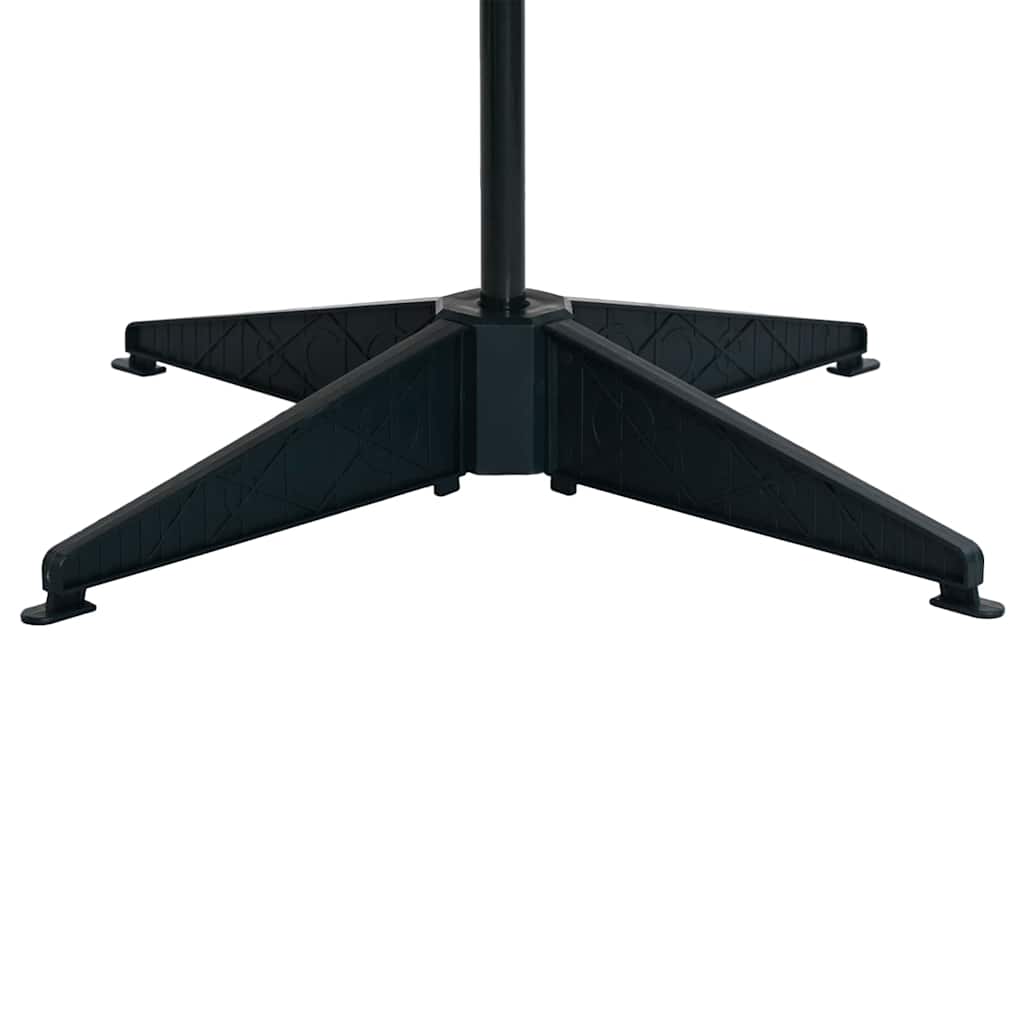 Künstlicher Weihnachtsbaum mit 200 LEDs Weiß 210 cm PVC