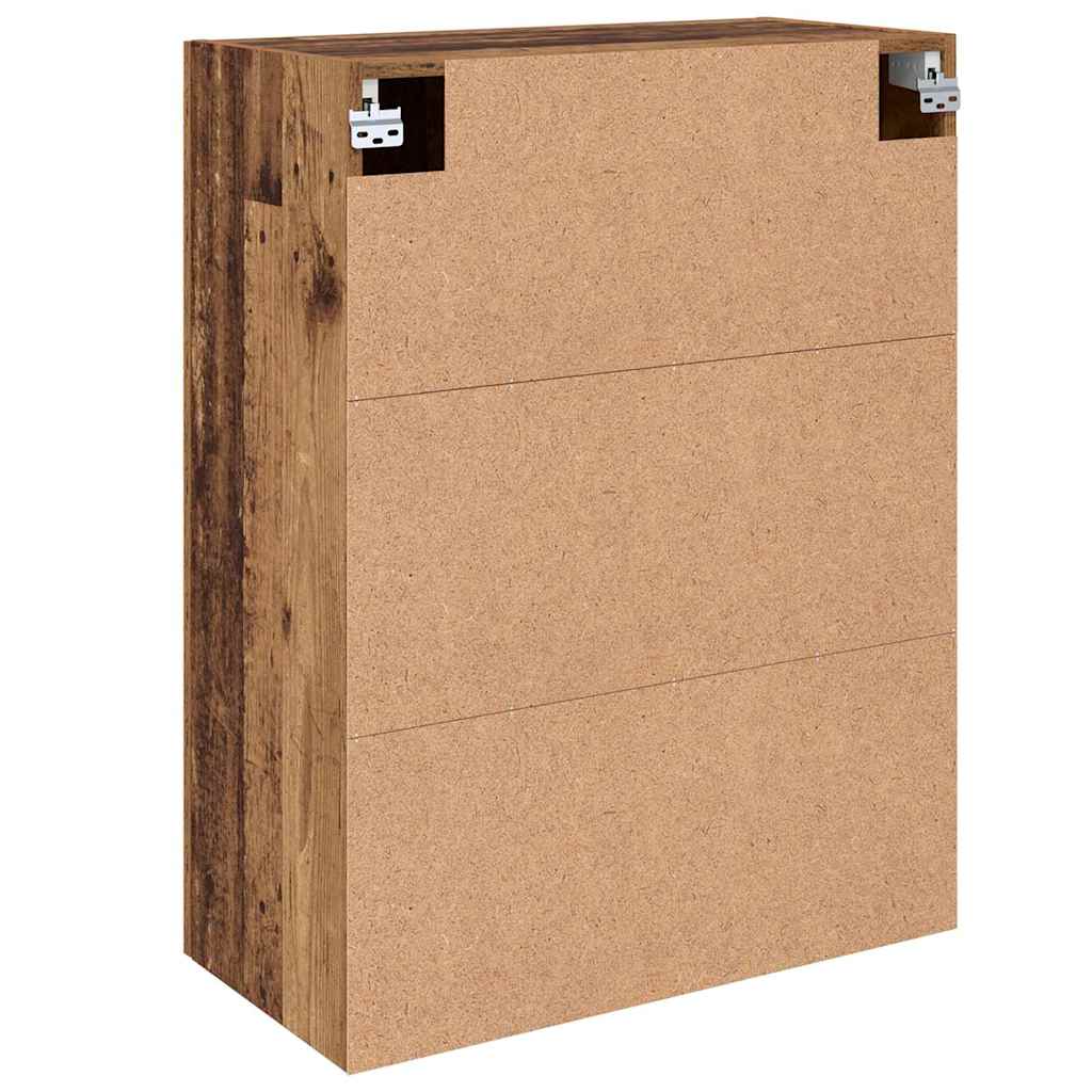Wandschrank 2 pcs Altholz 69,5 x 34 x 90 cm Holzwerkstoff