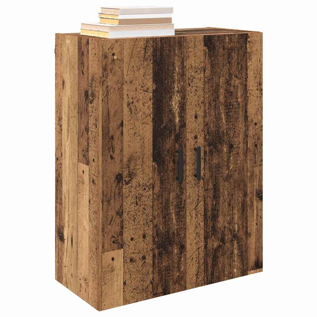 Wandschrank 2 pcs Altholz 69,5 x 34 x 90 cm Holzwerkstoff