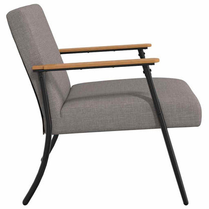 Sessel Taupe 59 x 75 x 78 cm Stoff