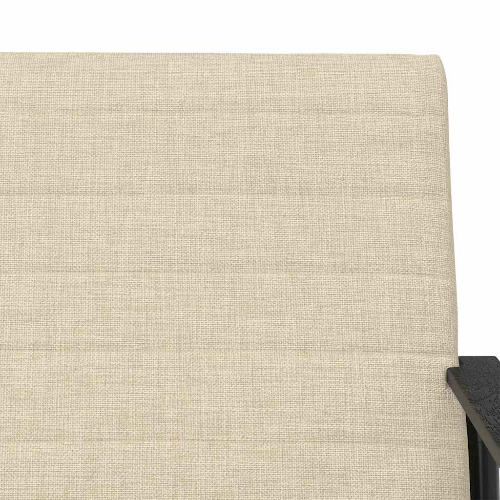 Sessel Creme 59 x 75 x 78 cm Stoff