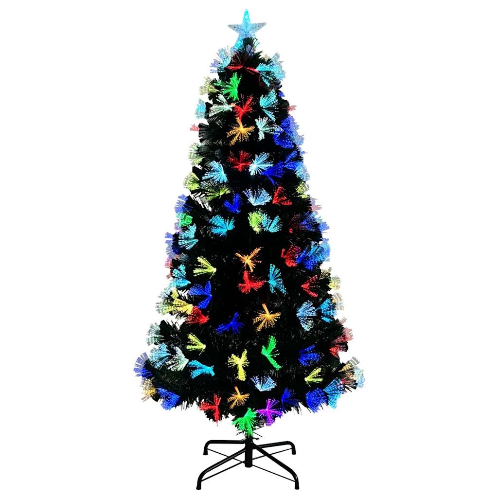 Künstlicher Weihnachtsbaum mit 210 LEDs Grün 180 cm PVC
