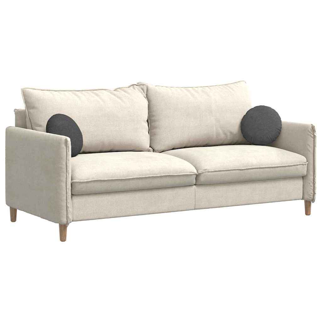 Sitzkissen 2 pcs Dunkelgrau Ø 30 cm Cordstoff