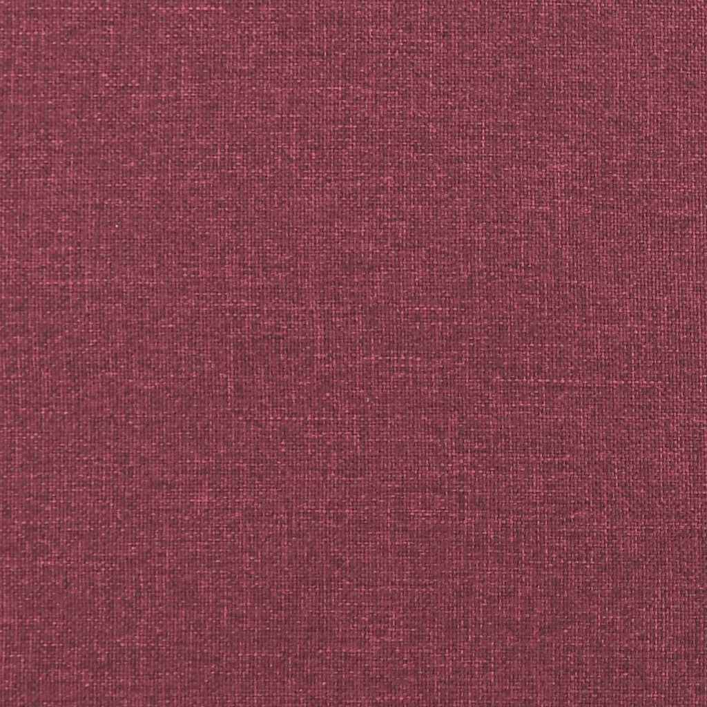 Sitzkissen 2 pcs Weinrot Ø40 x 13 cm Stoff