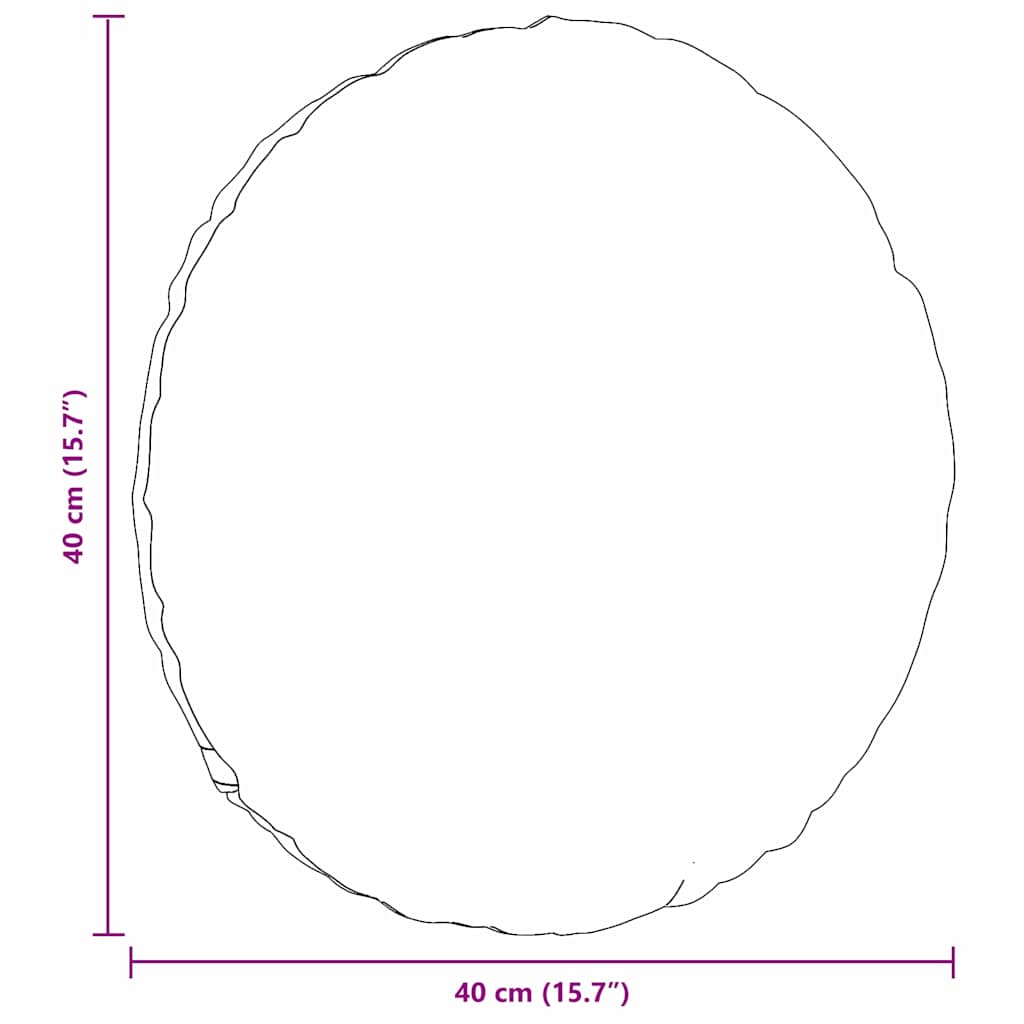 Sitzkissen 2 Stück Dunkelgrün Ø 40 x 13 cm Samt