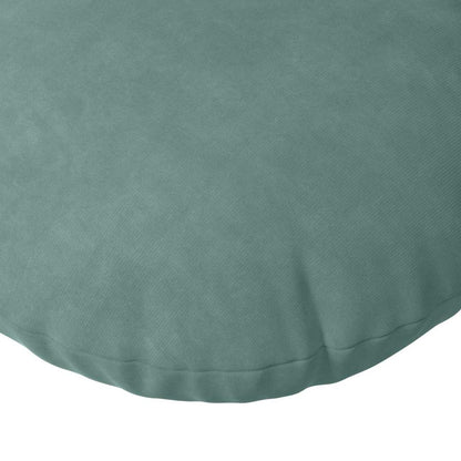 Sitzkissen 2 Stück Meergrün Ø 80 x 29 cm Samt