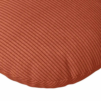 Sitzkissen 2 pcs Rot-Orange Ø 80 cm Cordstoff