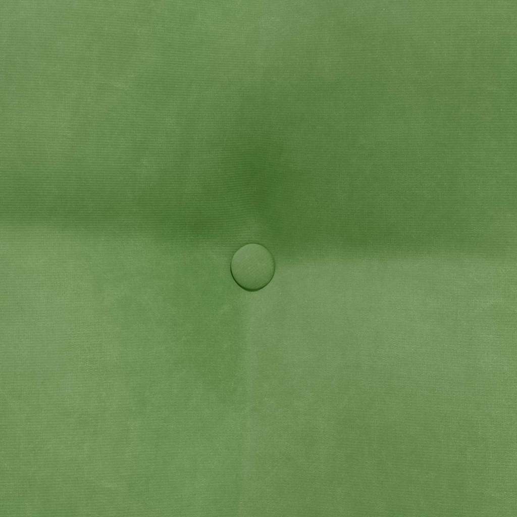 Rückenkissen Hellgrün 45 x 24 x 50 cm Samt