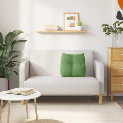 Rückenkissen Hellgrün 45 x 24 x 50 cm Samt