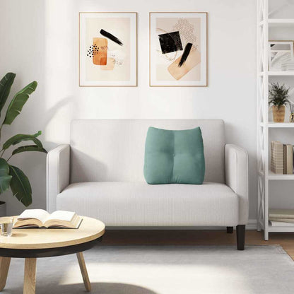 Rückenkissen Meergrün 45 x 24 x 50 cm Samt