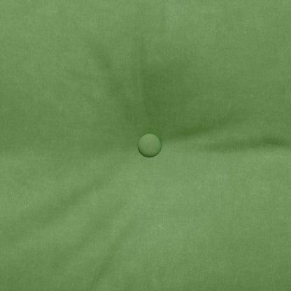 Rückenkissen Hellgrün 120 x 24 x 50 cm Samt