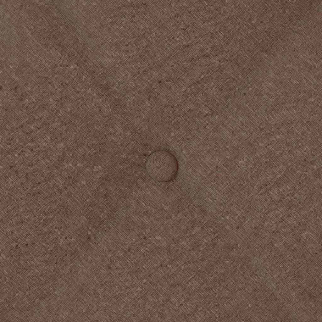 Rückenkissen Braun 50 x 19 x 45 cm Stoff