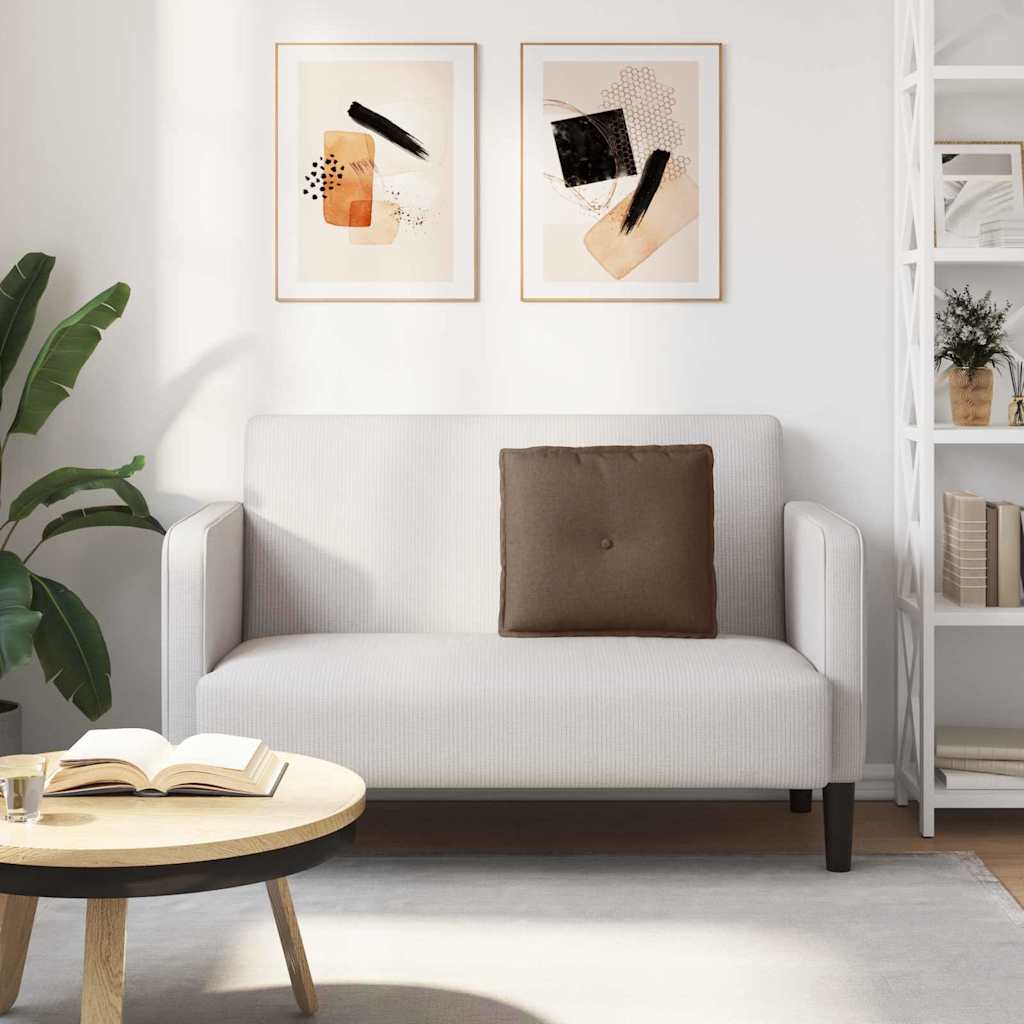 Rückenkissen Braun 50 x 19 x 45 cm Stoff