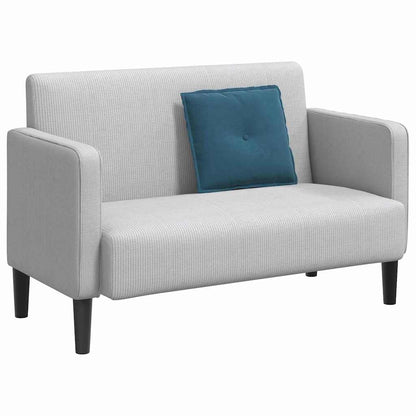 Rückenkissen Blau 50 x 45 cm Cordstoff