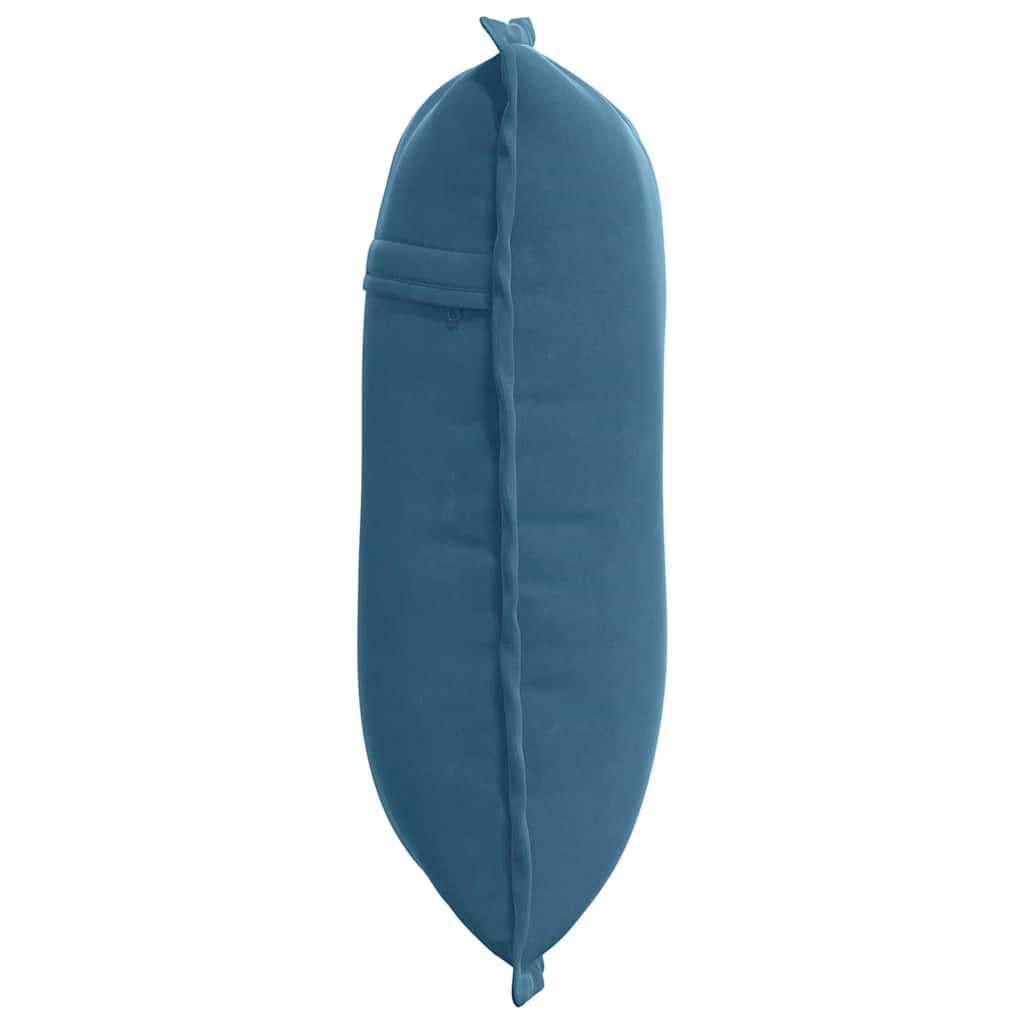 Rückenkissen Blau 50 x 45 cm Cordstoff