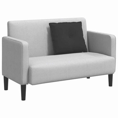 Rückenkissen Schwarz 60 x 50 cm Mikrofaserstoff