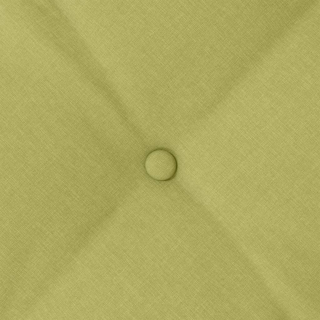 Rückenkissen Hellgrün 100 x 19 x 50 cm Stoff