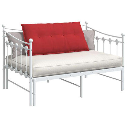 Rückenkissen Rot 100 x 19 x 50 cm Stoff