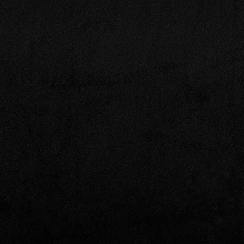 Rückenkissen Schwarz 100 x 50 cm Mikrofaserstoff