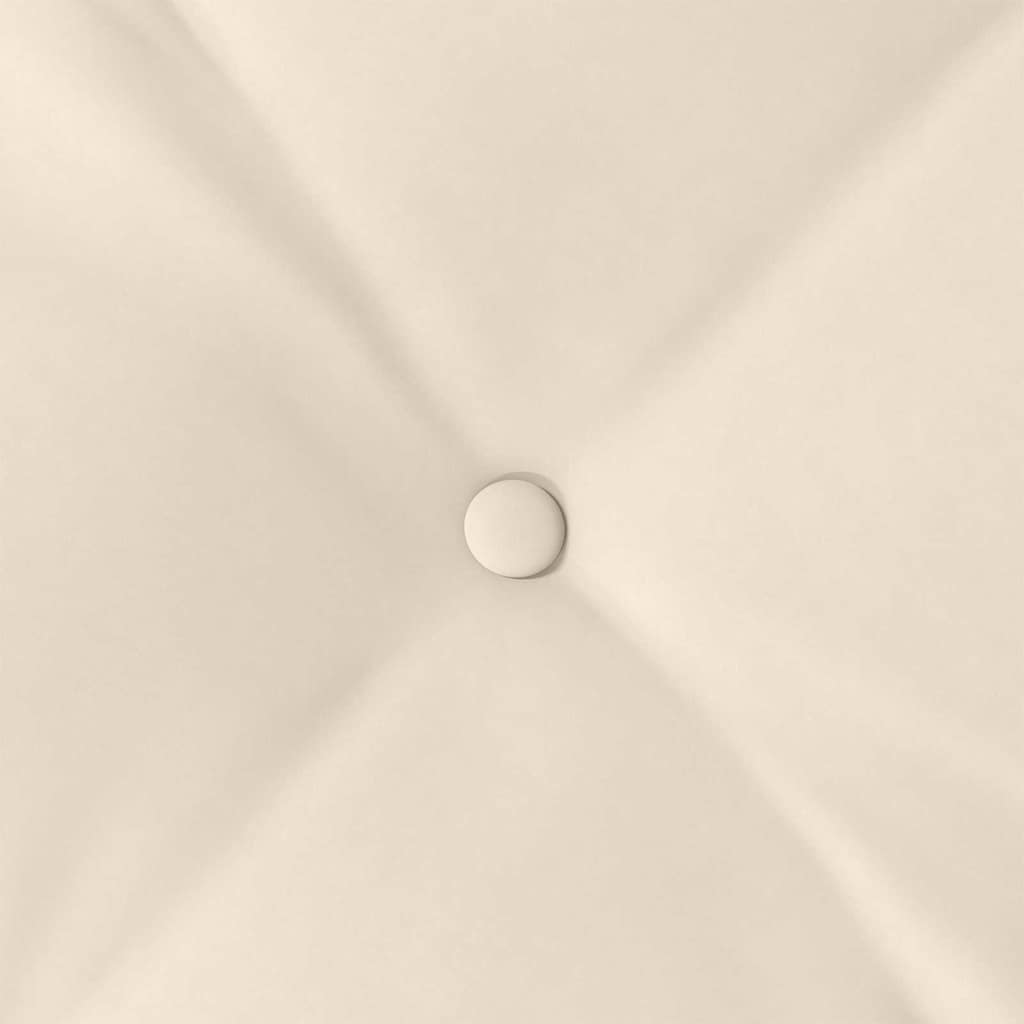 Rückenkissen Beige 100 x 50 cm Mikrofaserstoff