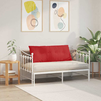 Rückenkissen Rot 120 x 19 x 50 cm Stoff