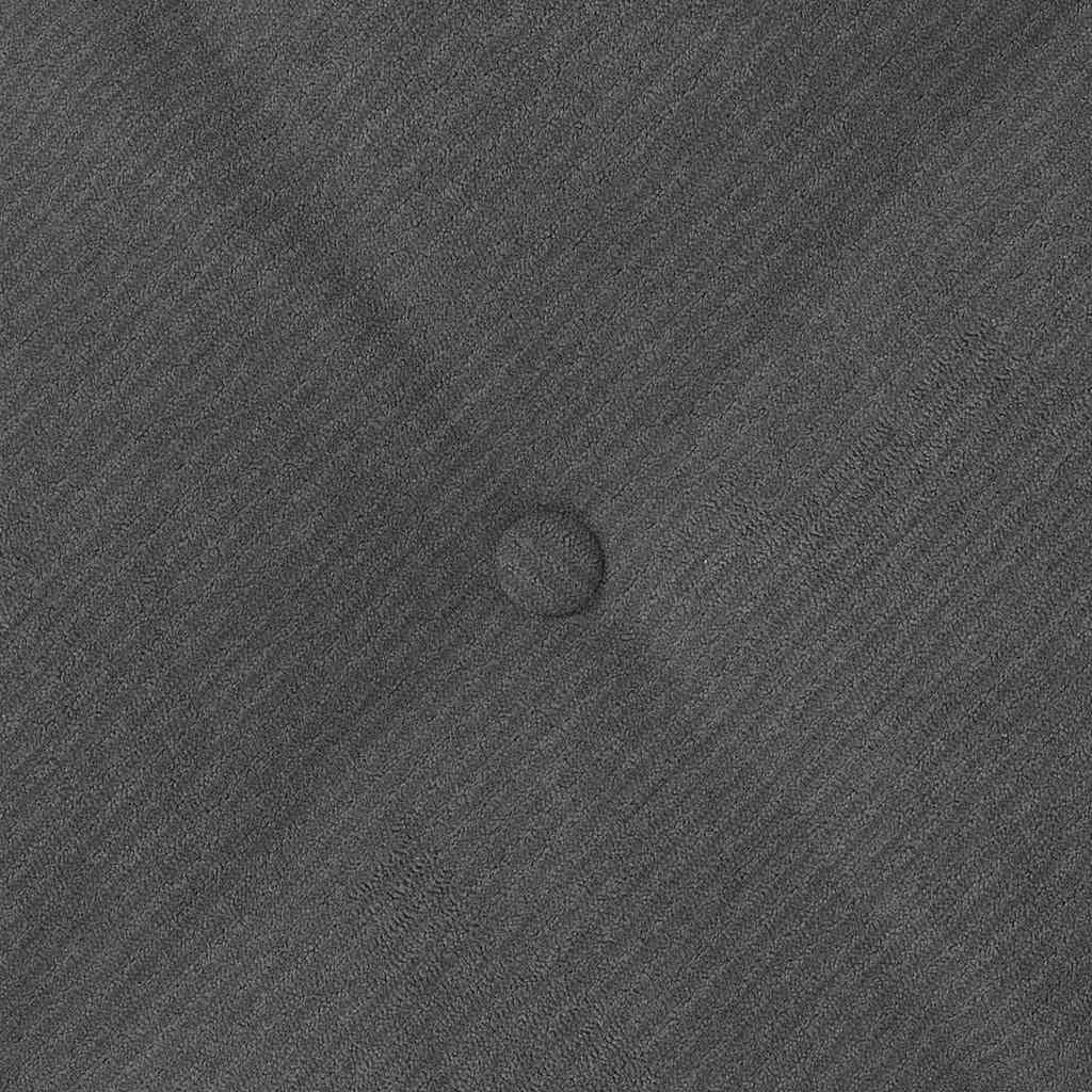 Rückenkissen Dunkelgrau 120 x 50 cm Cordstoff