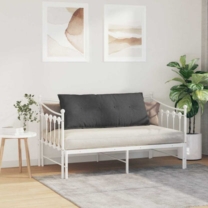 Rückenkissen Dunkelgrau 120 x 50 cm Cordstoff