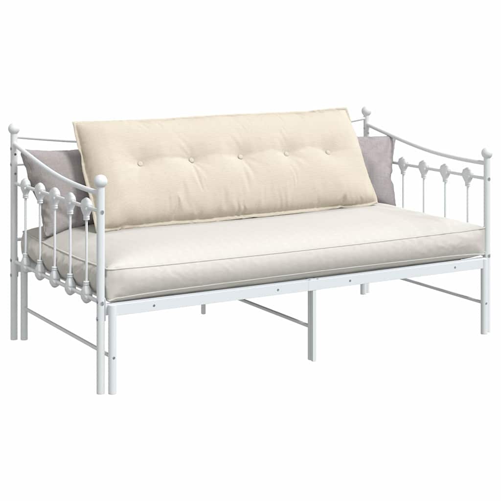 Rückenkissen Creme 140 x 50 cm Cordstoff