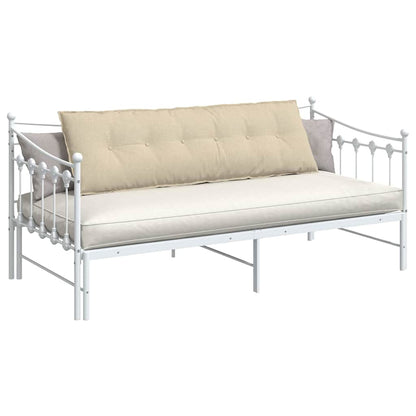 Rückenkissen Creme 160 x 19 x 50 cm Stoff